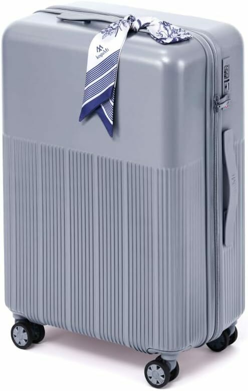 【未使用送料無料】[koguMi] スーツケース RPO素材 超軽量2.9kg 日本企業 キャリーケース Mサイズ 大容量65L キャスター TSA008ロック 
