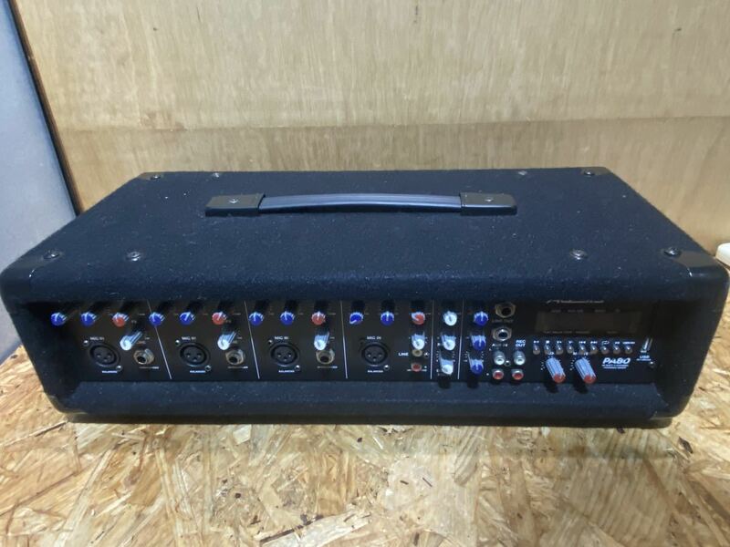 アレシス ALESIS パワードミキサー PA8O POWERED MIXER 80-WATT 4-CHANNEL