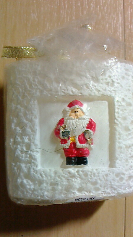 香り付き　大きなキャンドル　サンタさん　雪だるま　170ｇ　特価　ウオッチ有　クリスマス　サンタクロース　キャンドル　