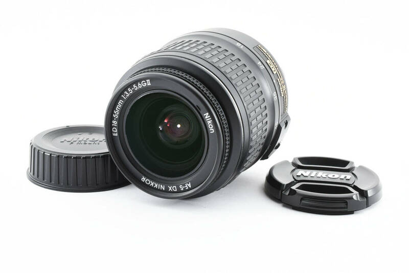 ★新品同様★ Nikon ニコン AF-S NIKKOR DX 18-55mm F/3.5-5.6 G II VR #2119363A