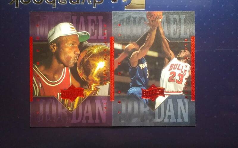 1999 UPPER DECK ATHLETE OF THE CENTURY CHICAGO BULLS 【MICHAEL JORDAN】 #3 & #4