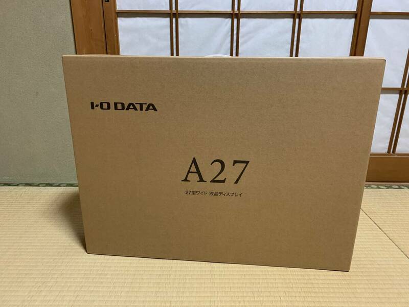 新品未開封　IODATA 27インチモニター　ワイド　液晶ディスプレイ　AAA