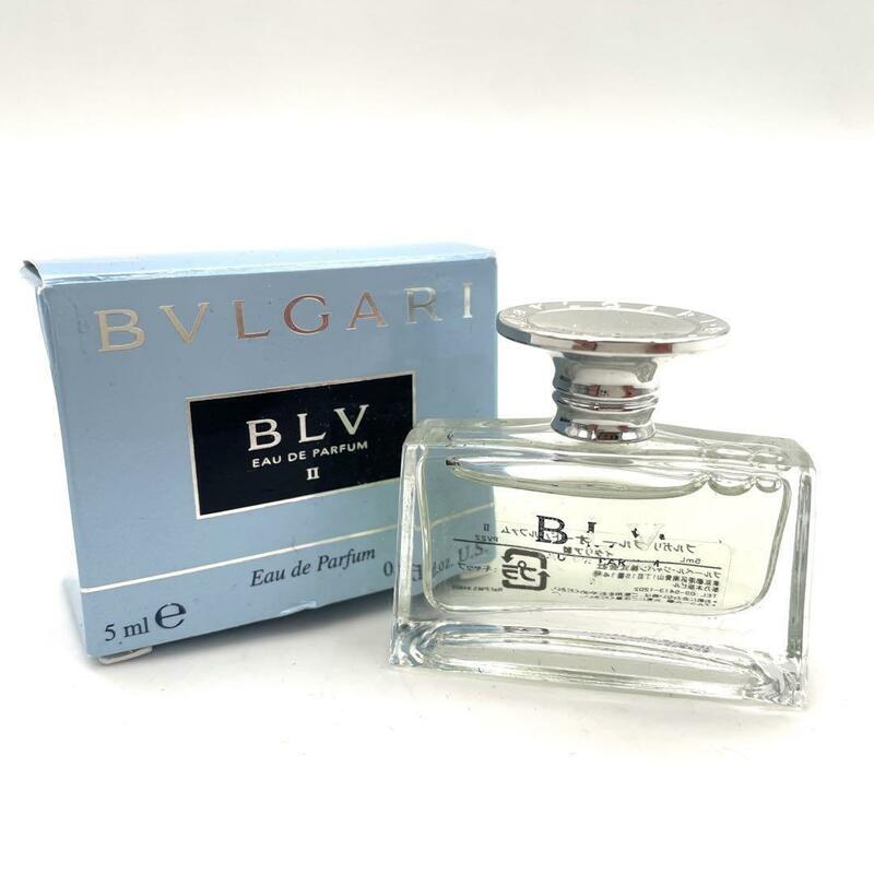 1円〜【5ml・箱付き】BVLGARI ブルガリ 香水 EDP オードパルファム
