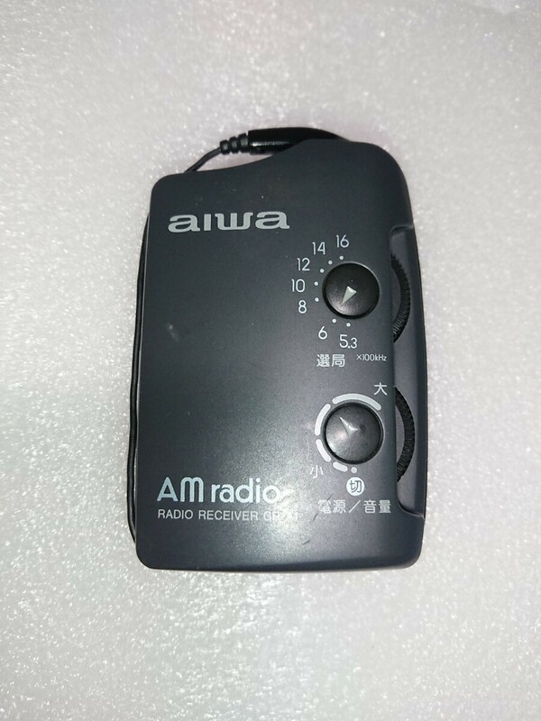 aiwa CR-A1 イヤホン専用ＡＭラジオ