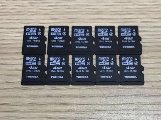 microSD マイクロSDカード TOSHIBA 4G セット