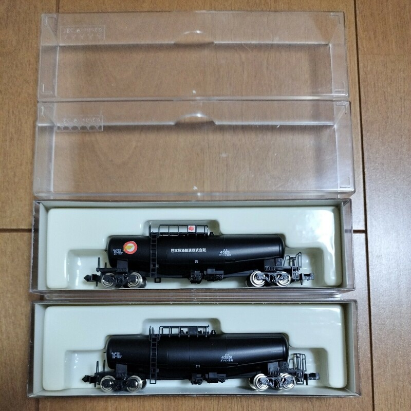 【中古品】④KATO　カトー　タキ43000　黒　2両セット　　　　鉄道　鉄道模型　Nゲージ　貨物列車　タキ