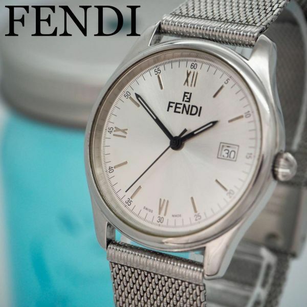 231 FENDI フェンディ時計　メンズ腕時計　シンプル　デイト　カレンダー