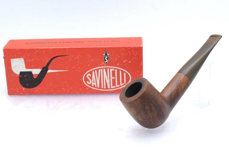 SAVINELLI de Luxe MILANO 101 サビネリ デラックス ミラノ パイプ イタリア製 喫煙具 タバコグッズ 箱付 ■24150