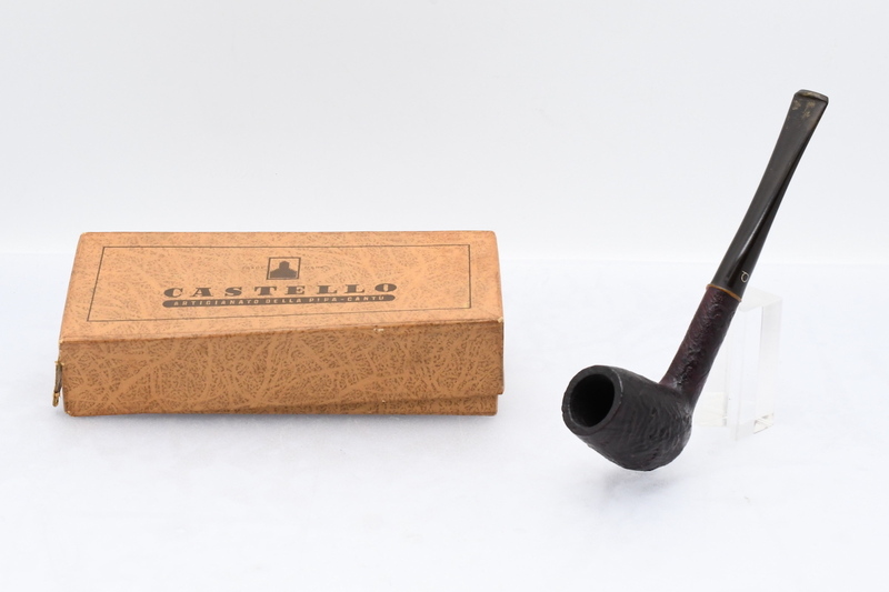 CASTELLO 502 DE LUXE danmore カステロ パイプ イタリア製 ハンドメイド 喫煙具 タバコグッズ 箱付 ■ 24148