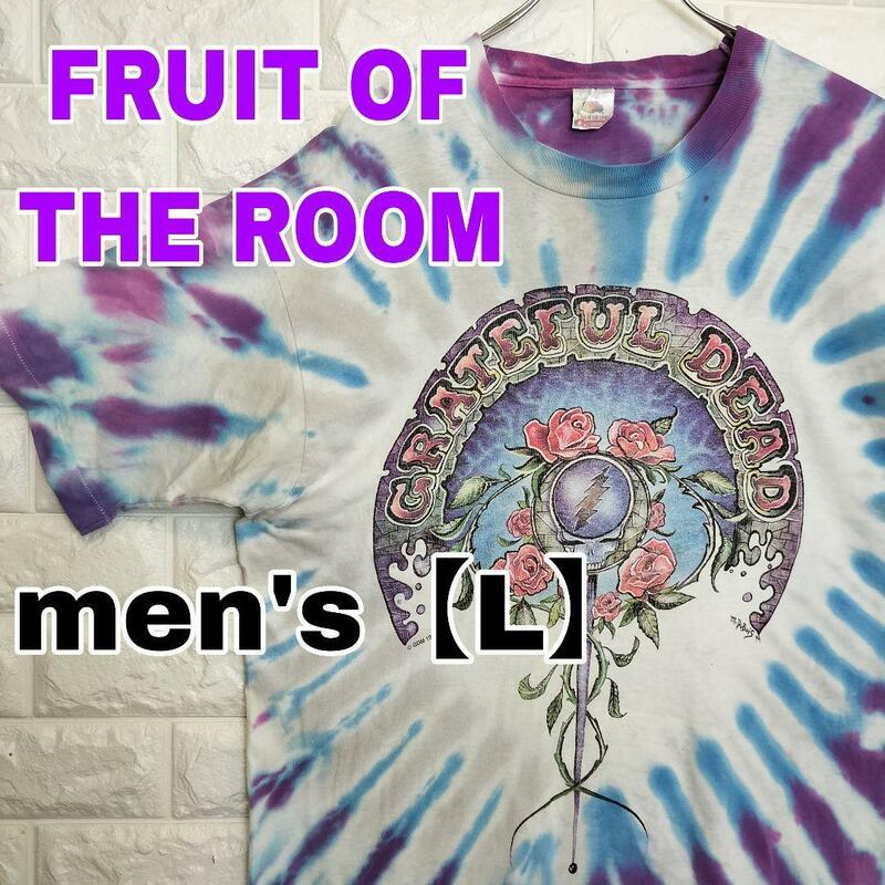 B818【FRUIT OF THE ROOM】半袖Tシャツ【メンズL】
