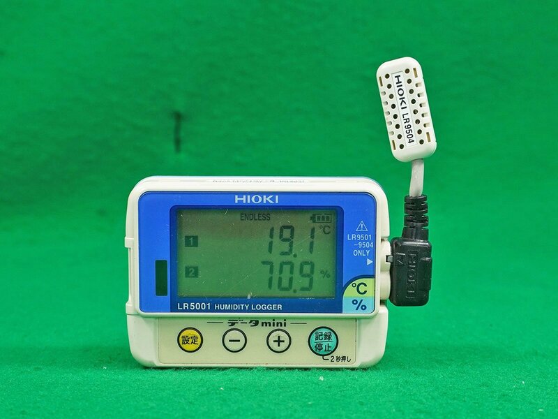 日置電機　温湿度ロガー　温湿度センサ　LR5001　LR9504　HUMIDITY LOGER　HUMIDITY SENSOR　HIOKI