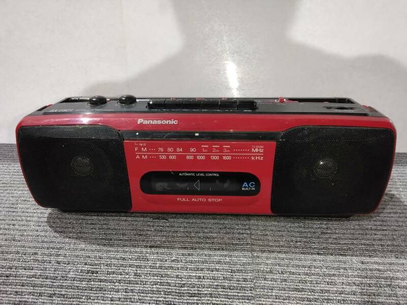M87 棚21 現状品　Panasonic　RX-FS21　パナソニック　93年製　ステレオラジオカセットレコーダー　ラジカセ　オーディオ機器　4/23