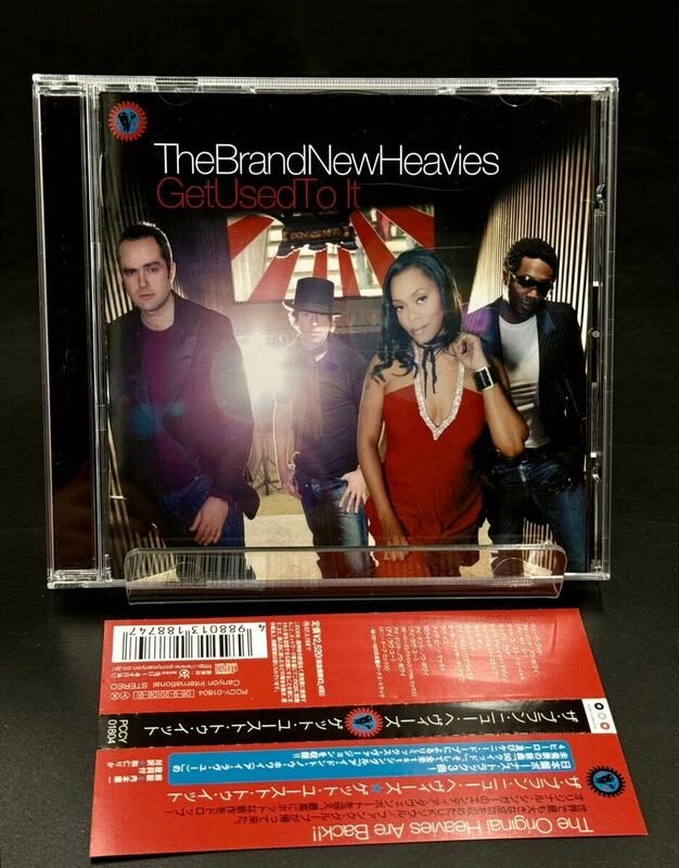 K.. ザ・ブランニュー・ヘヴィーズ / ゲット・ユースト・トゥ・イット　[動作未確認] CD 帯付　The Brand New Heavies Get Used To It