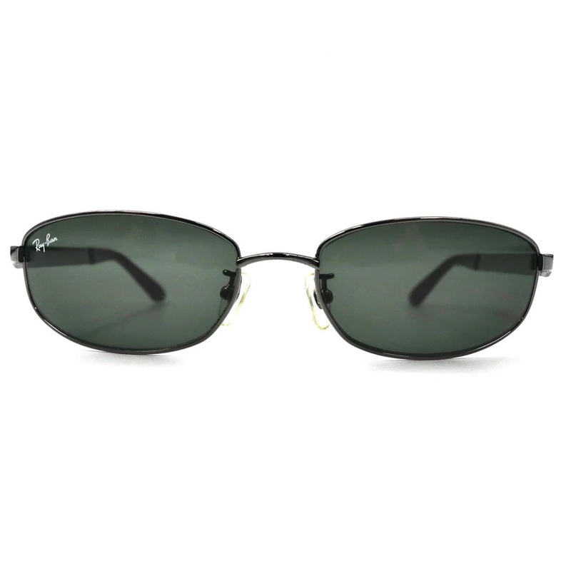 RAY-BAN サングラス オーバル ブラック メタルフレーム RB3225 004/6 55??19 130