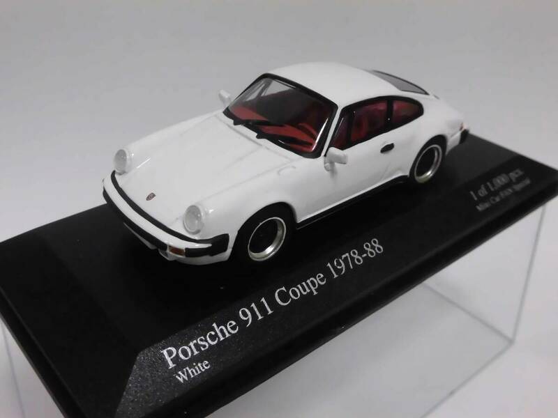 1/43 ポルシェ 911SC 白 赤内装 1978-88 ミニカー ファン スペシャル 抽選販売品 絶版品 送料込