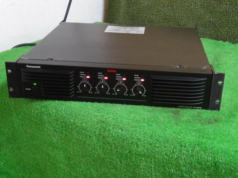 Z624★WP-DN360 パナソニック 音響設備 最大出力560 W×4（4 Ω負荷） 4chデジタルパワーアンプ 動作品 保証付 店頭手渡しOK★2404