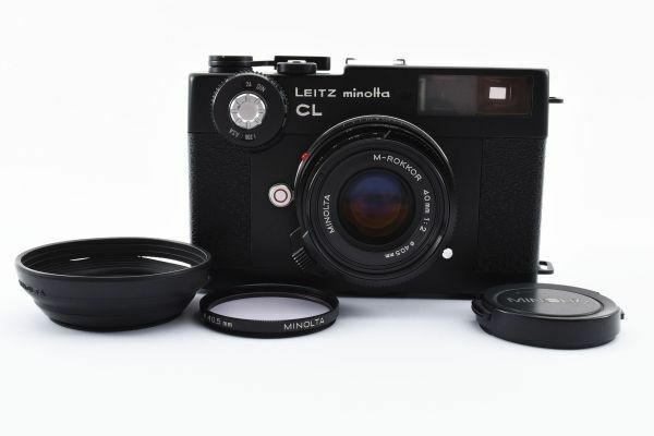シャッターOK Leitz Minolta CL M-Rokkor 40mm F2 Range Finder Film Camera レンジファインダー フィルムカメラ ライツ ミノルタ ※1 #849