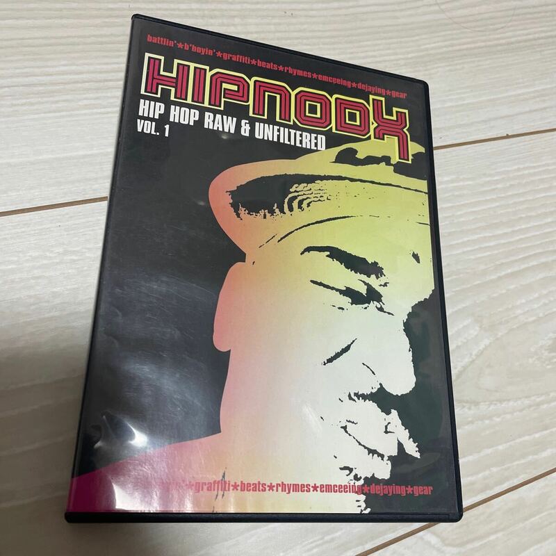 HIPNODX HIPHOP RAW UNFILTERED vol.1 snoop dogg DVD