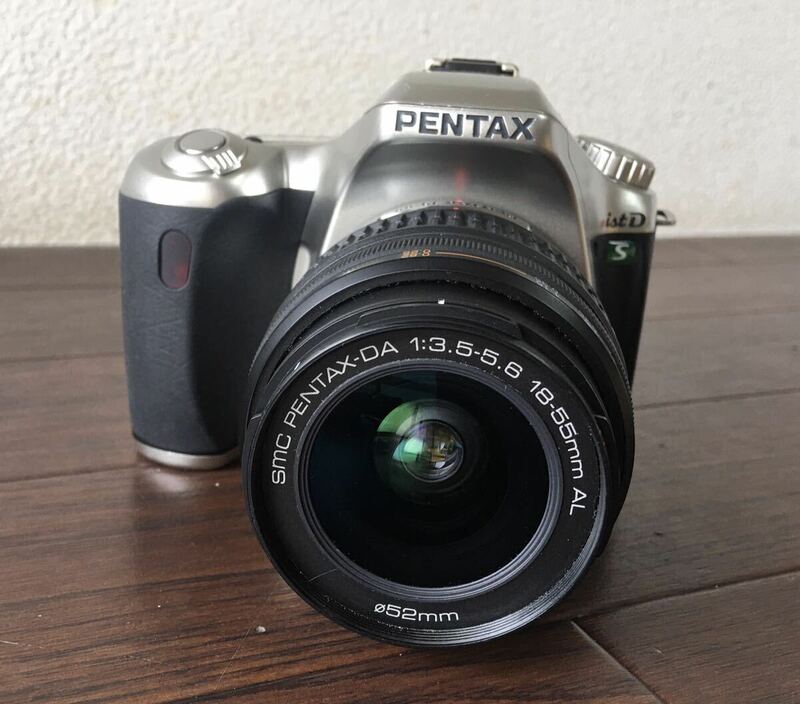 PENTAX ペンタックス ist DS カメラ SMC Pentax-DA 18-55mm レンズ 動作未確認