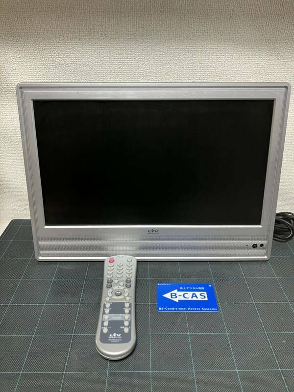 ♪355 ONKYO LIV 16型 液晶カラーテレビ LCD-16D1HA B-CASカード 地デジ 2011年製 液晶テレビ モニター パソコン PC 売り切り