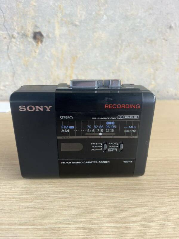 SONY ソニー カセットレコーダー ラジオ カセットウォークマン AM FM ジャンク品