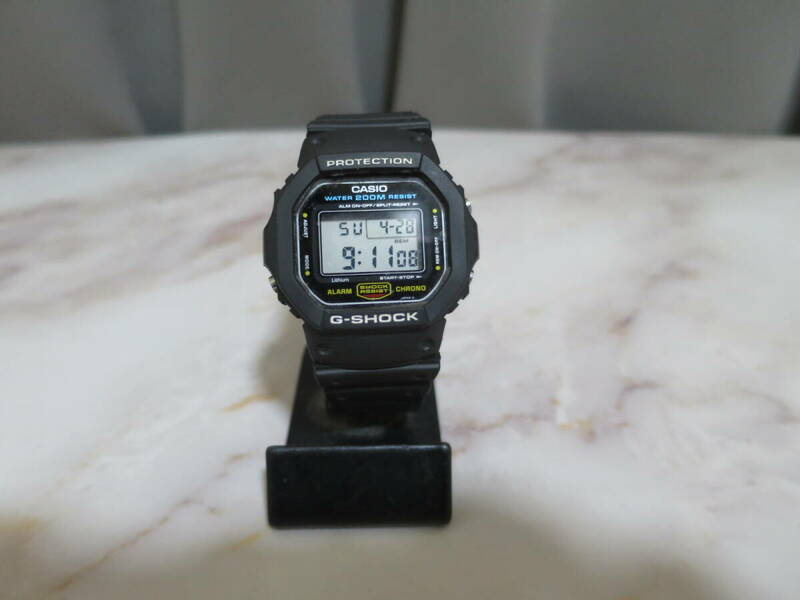 CASIO G-SHOCK スピード キアヌ劇中同モデル DW-5600 モジュール901 ブラック/スクリューバッグ オマケあり