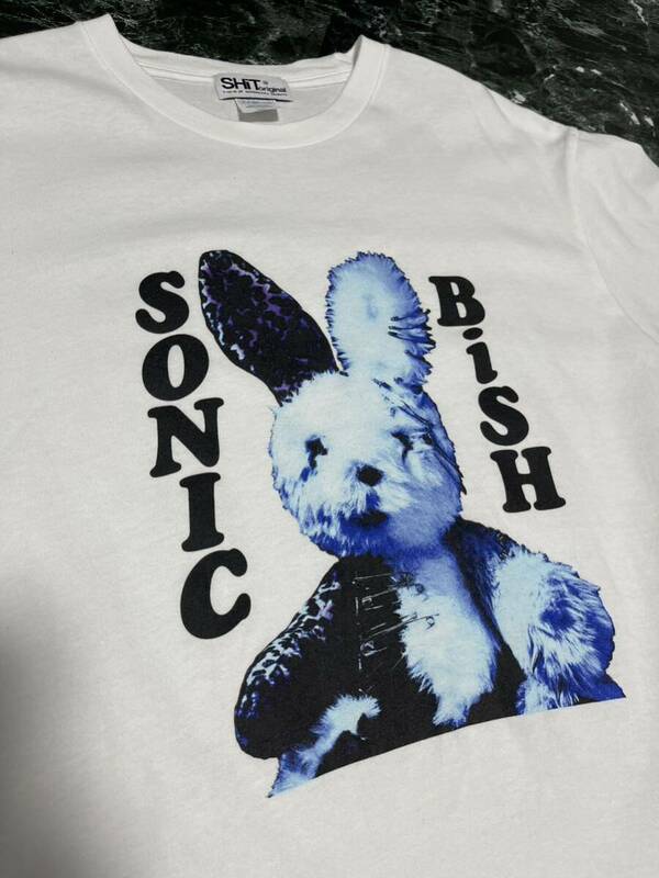 BiSH SONIC BiSH BLUE Tシャツ　ソニックビッシュ　XLサイズ