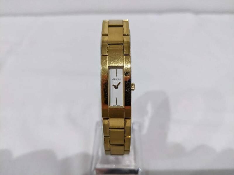 【18598】GUCCI グッチ クォーツ 腕時計 時計 4600L ゴールド アクセサリー 小物