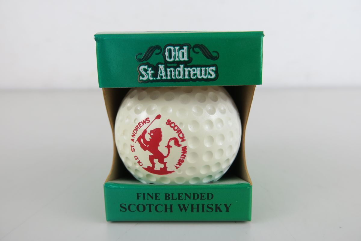 A100125★Old St.Andrews GOLF BALL MINIATURE 空瓶★