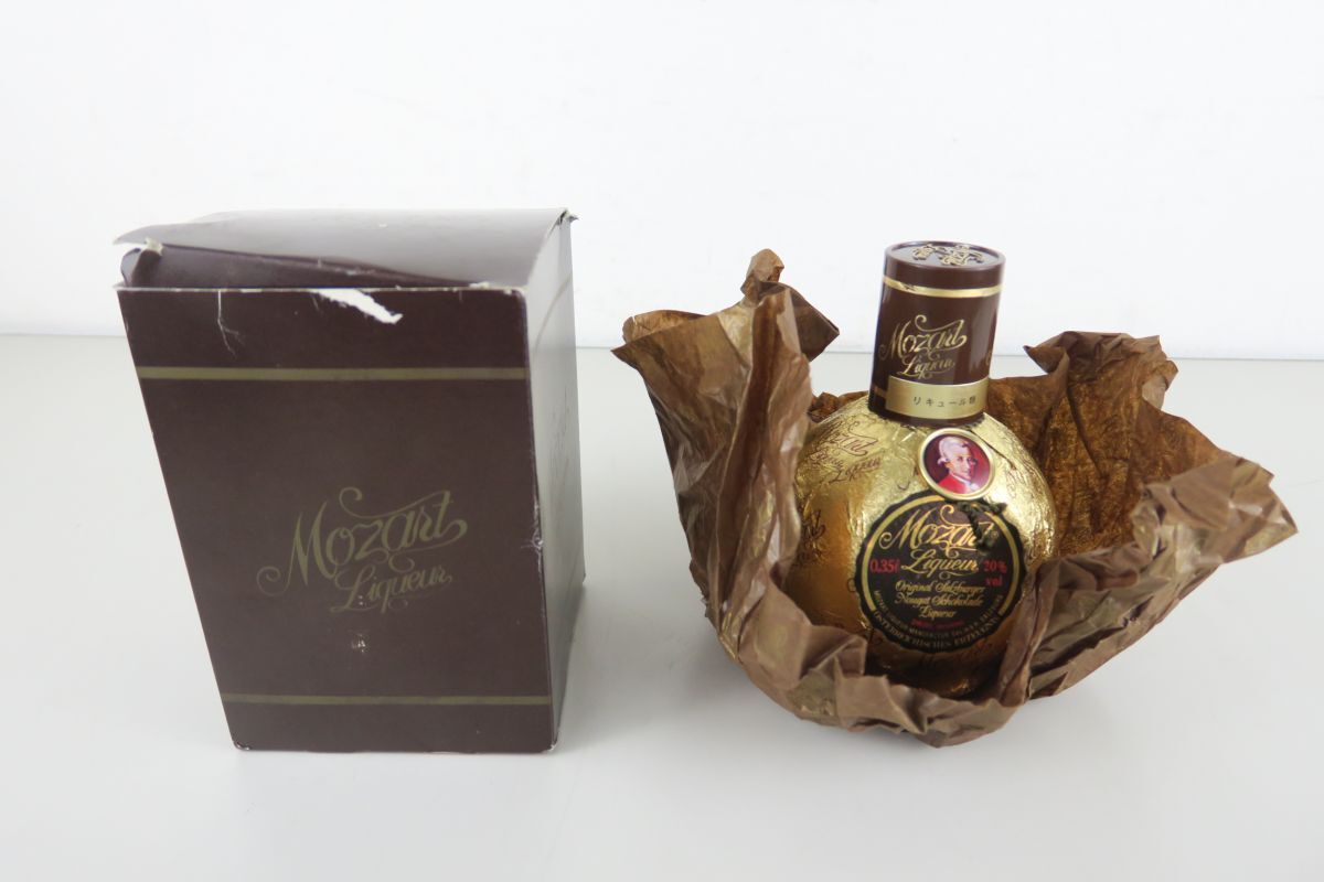 A100127★Mozart モーツァルト チョコレート リキュール 洋酒 古酒 350ml 未開封品★