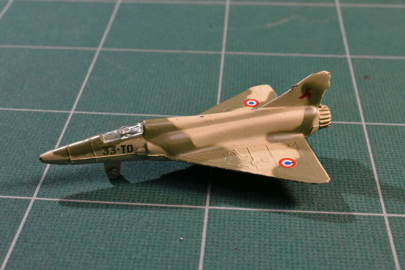 Qm679 Vintage 1995 Zee Toys (ZYLL) A160 Mirage 2000 Military Aircraft ミニカー ダイキャスト 稀少 定型 レターパック