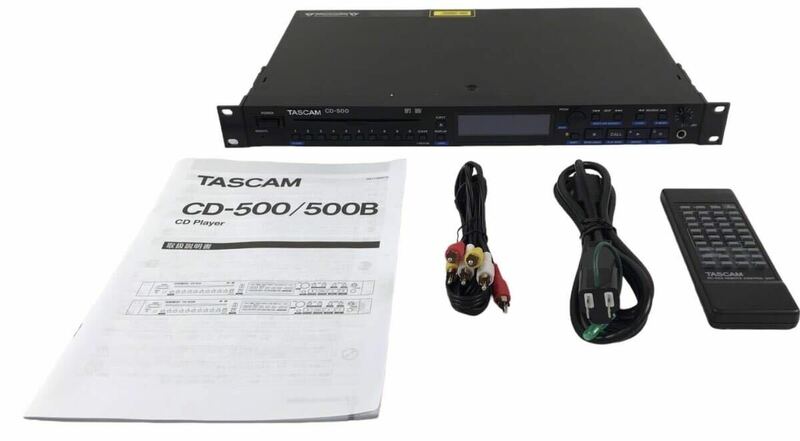 HY2310F TASCAM タスカム CDプレーヤー 業務用1U CD-500