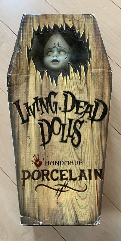 新品LDD 18インチ特大ドール Abigail Crane アビゲイル リビングデッドドールズ Living Dead Dolls HANDEMADE PORCELAIN メズコ Mezco