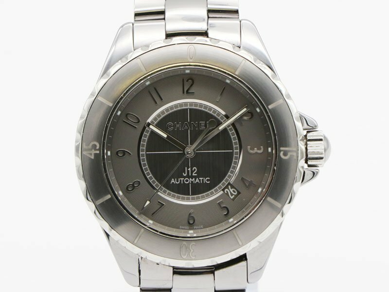 【 シャネル CHANEL 】腕時計 J12 H2934 クロマティック 41mm チタン/セラミック/SS 自動巻 デイト メンズ 新着 1583-0