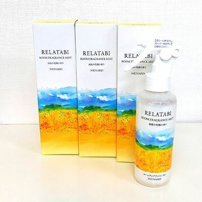 【3個セット/非売品】メナード/MENARD リラタビ ルームフレグランスミスト 高原の花畑の香り 150ml お部屋と布の芳香消臭剤