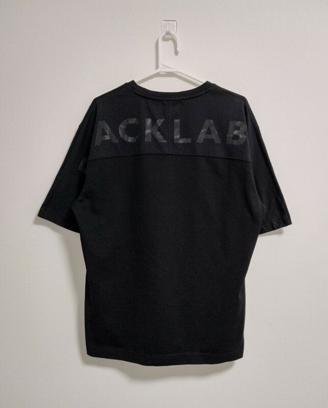 BLACK LABEL CRESTBRIDGE メッシュロゴ Tシャツ Lサイズ ブラックレーベル クレストブリッジ BLACK