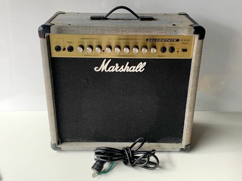 C3DP-041107 動作OK Marshall ギターアンプ VS30R VALVESTATE マーシャル 現状品