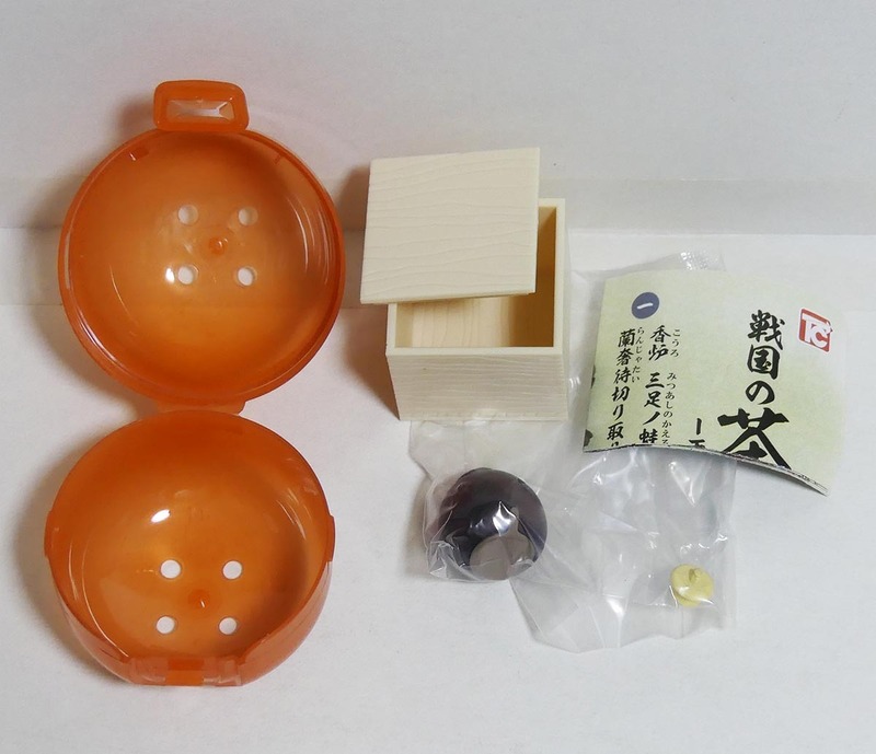 戦国の茶器 弐 -天正名物伝- 「五　紹鴎茄子」■袋未開封新品■第2弾　トイズキャビン ガシャポン