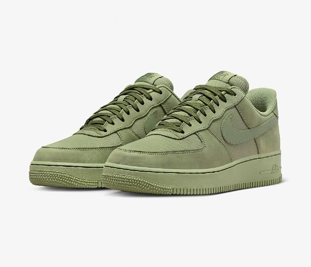 27㎝ ナイキ エア フォース 1 07 LX オイルグリーン FB8876-300 NIKE AIR FORCE 1 07 LX OIL GREEN ミリタリー