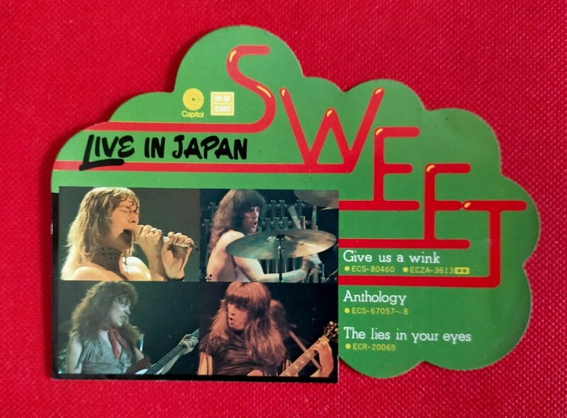 Sweet Live in Japan ステッカー(紙製)