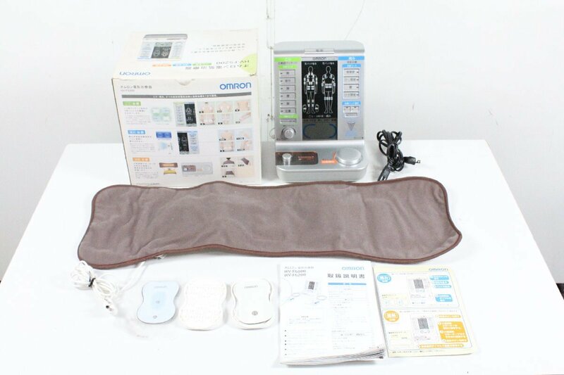 OMRON HV-F5200 家庭用 電気治療器 低周波 温熱 オムロン 【現状品】