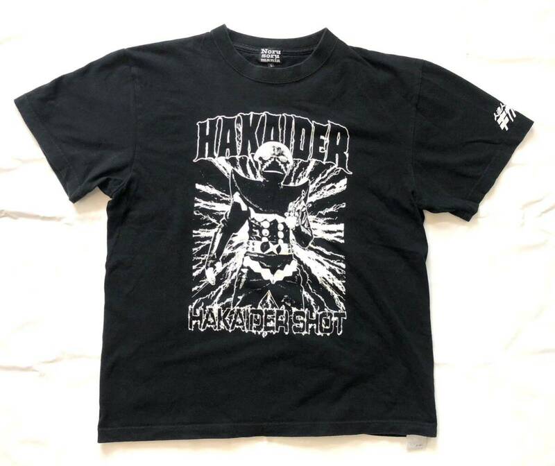 Norusorumania ノルソルマニア×人造人間キカイダー Tシャツ 半袖 ブラック L 石森プロ 