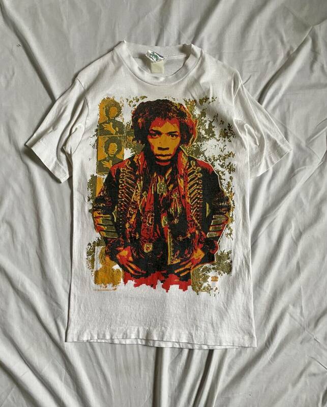 【ヴィンテージ】レア品 ジミヘンドリックス 90s ９３年 USA製 Jimi Hendrix オフィシャル Tシャツ オールド サイズM バンドT ロックT