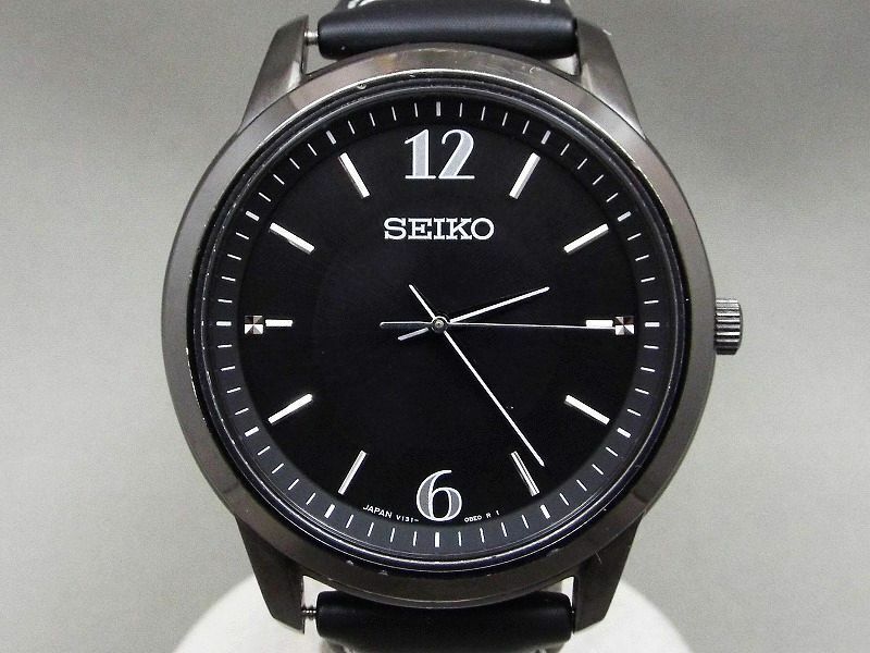 SEIKO/セイコー ソーラー メンズ腕時計 V131-0AP0 【W195y1】