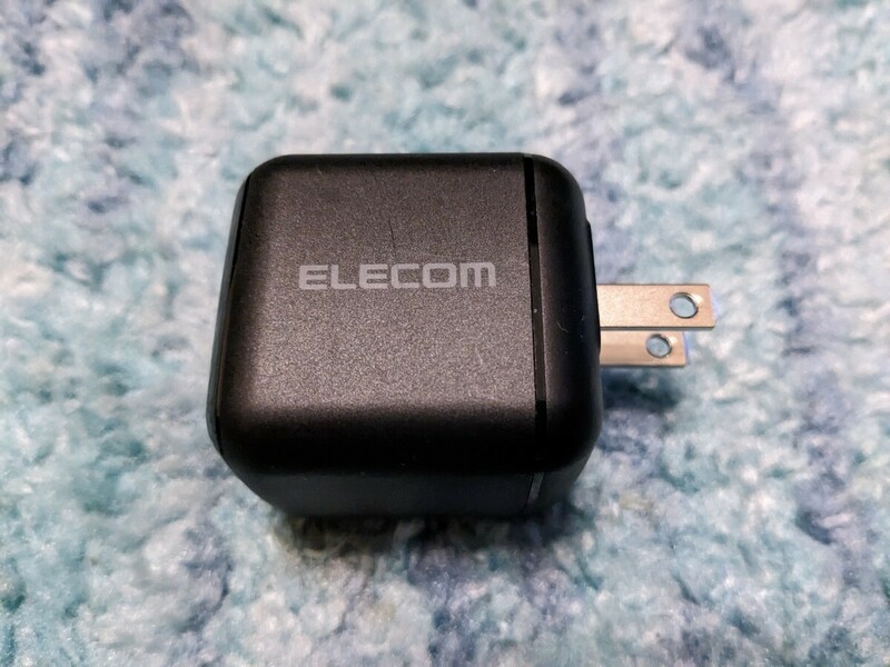 0604u2449　エレコム 充電器 65W USB PD対応 小型 Type-C 1ポート GaN II採用 ブラック EC-AC8765BK