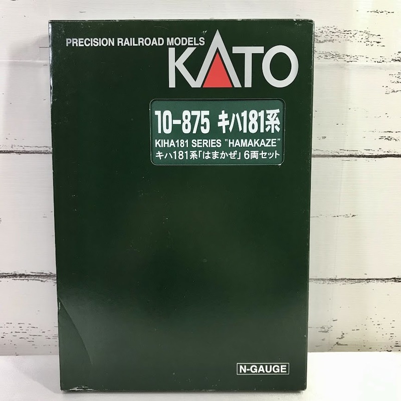 動作未確認 KATO カトー ／ 関水金属 10-875キハ181系「はまかぜ」6両セット Nゲージ　大阪-鳥取