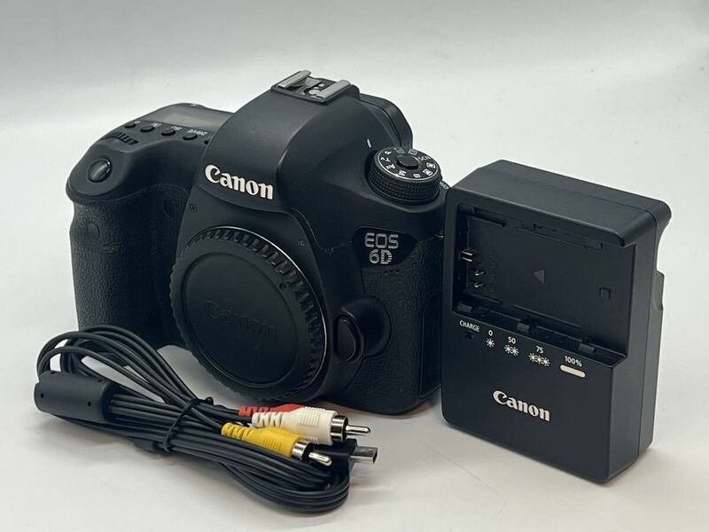 ★美品★ キャノン Canon EOS 6D ボディ ★充電器・バッテリー・ケーブル付★ #988 #3040 #A33