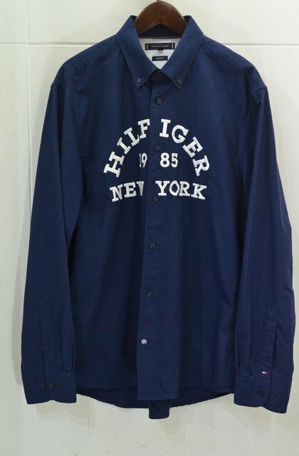 ■TOMMY HILFIGER 長袖シャツ XL■トミーヒルフィガー