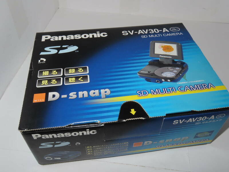未使用品　Panasonic　SV-AV30-A　SDマルチカメラ