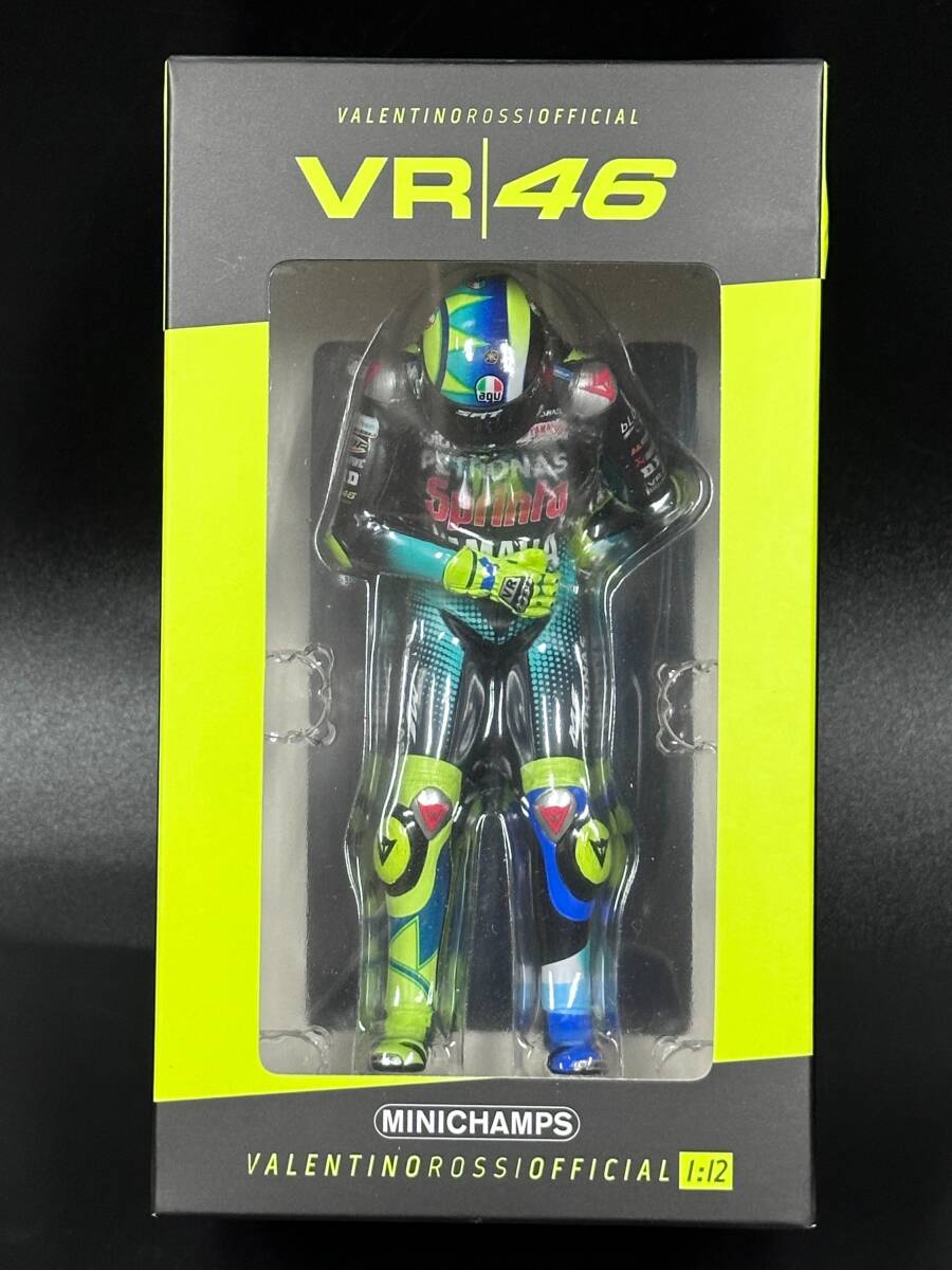 PMA ミニチャンプス 1/12 バレンティーノ・ロッシ モトGP 2021 ラストレース ファイナルレース フィギュア MINICHAMPS Rossi 312213246